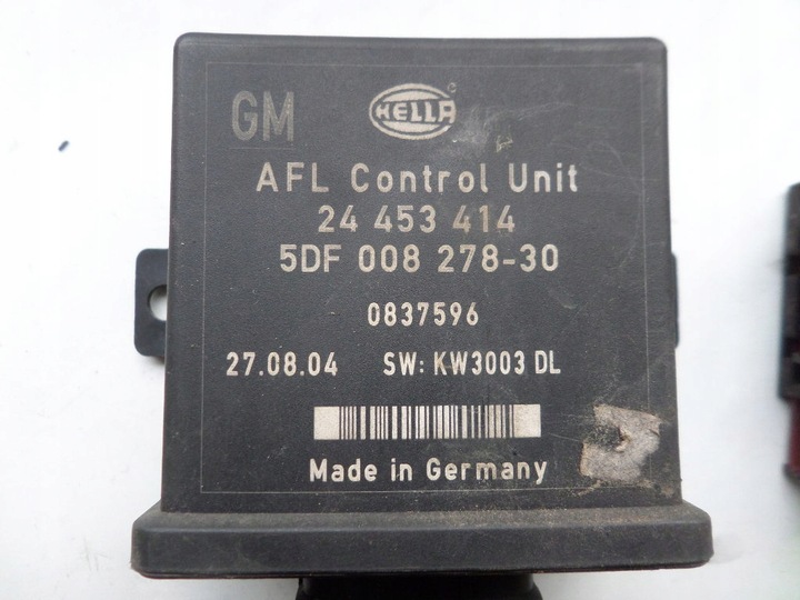 фото №1, Модуль повороту вирівнювання лампи перед ксенон hella signu opel vectra c