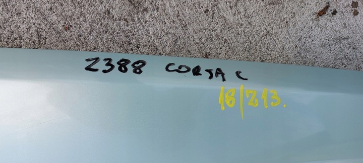 фото №11, Opel corsa c 00- крило переднє правий z388