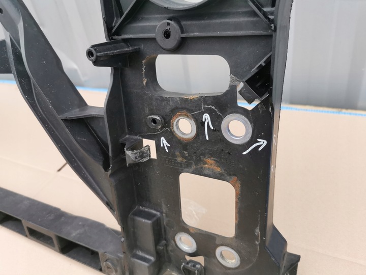 фото №9, Audi q7 4l 4l0 06- pas переднее усилитель 4l0805594a