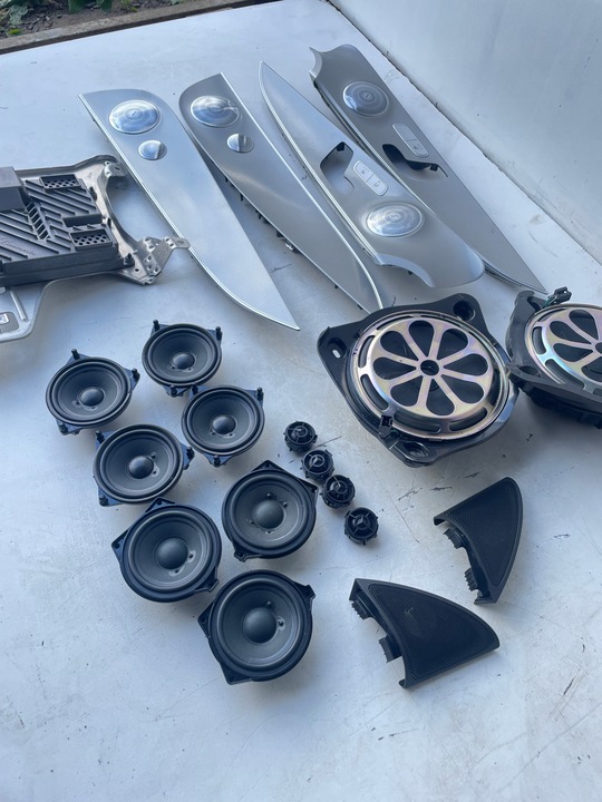 фото №4, Mercedes e клас w213 комплект динаміків підсилювач burmester