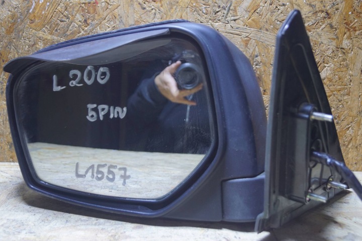 фото №12, Mitsubishi l200 iv зеркало левое 5 pin l1557 uk