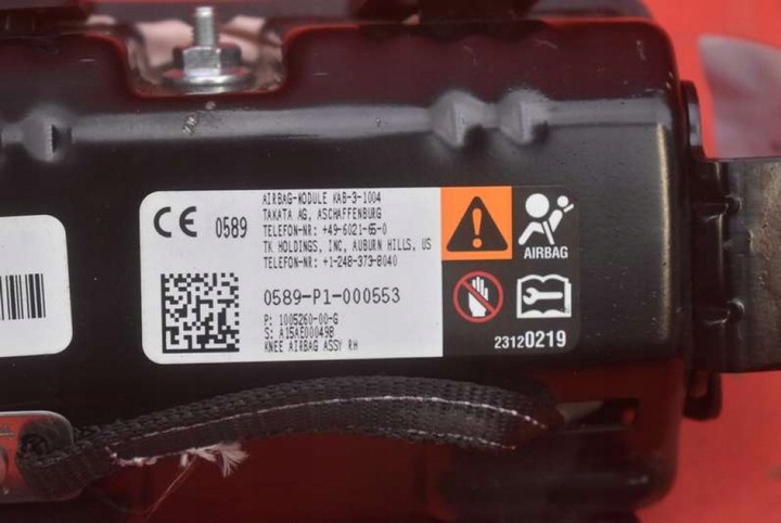 фото №8, Подушка безопасности подушка безопасности водителя 1005260-00-g tesla модель s 12-20