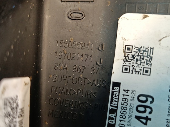 фото №9, Audi q5 fy рестайлінг 2.0 tdi 150kw 2022r підлокітник обшивка праві зад 80a867374