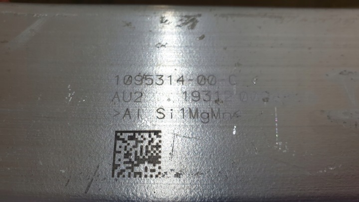 фото №13, Балка підсилювач бампера зад tesla 3 1095314-00-c