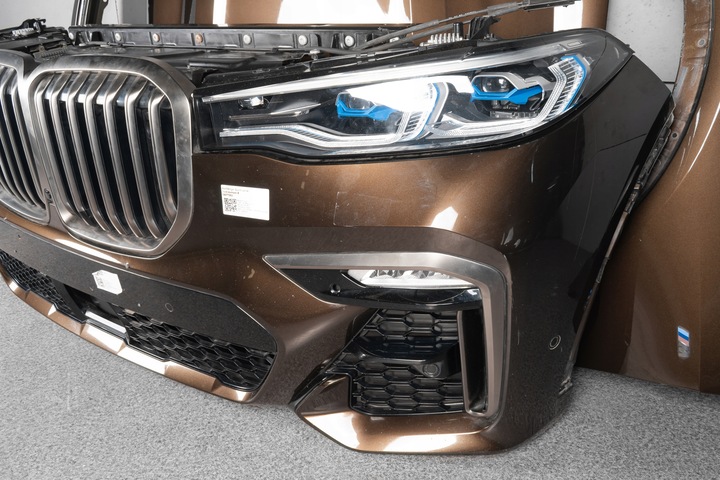 фото №8, Bmw x7 g07 бампер капот лампы laser pas перед радиатор м-пакет 5.0i
