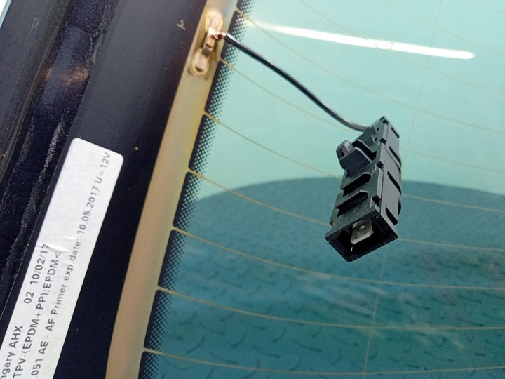 фото №6, Vw golf vii рестайлінг універсал скло задня з кришки