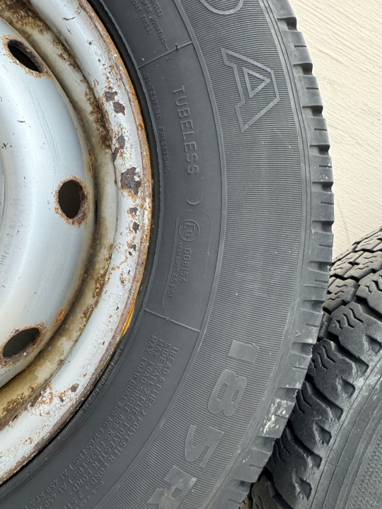 фото №9, Ford transit диски шини комплект сталеві 185r14c