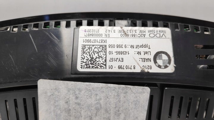 фото №6, Bmw g01 g02 спідометр  прилади дизель eu 8710799