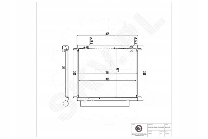 фото №1, Радиаторов кондиционера citroën c-zero c-zero 10.14-