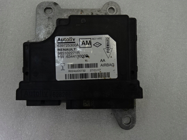 фото №1, Renault kadjar датчик подушок подушка безпеки 639725300a