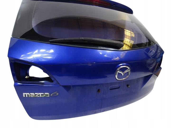 фото №7, Крышка зад задняя + стекло + сплав + моторчик mazda 6 gh универсал 2007-2010 - gl9