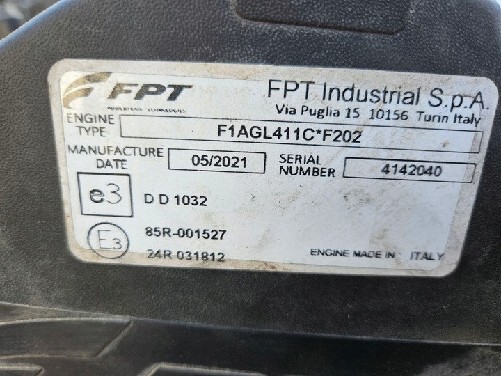 фото №6, Двигатель iveco daily 2.3 евро 6 f1agl411c f202 комплектный 2021 10900km доставка