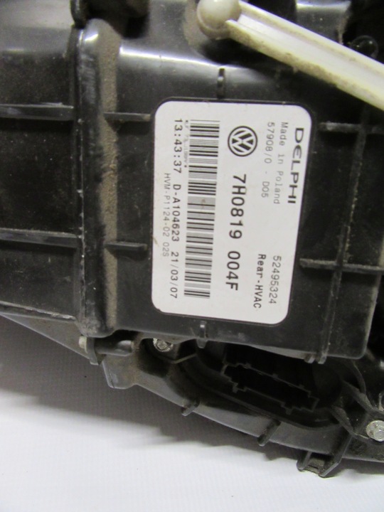 фото №6, Vw transporter t5 caravelle обігрівач зад задня 7h0819004f