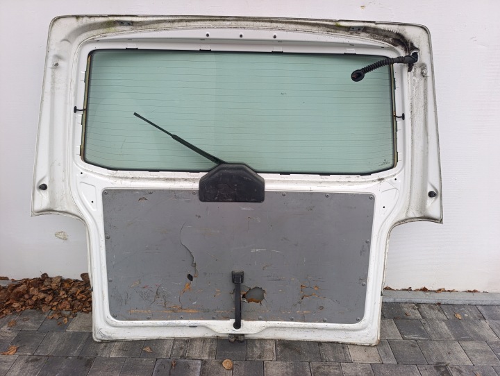 фото №10, Кришка кришка багажника зад vw t5 t5 рестайлінг біла