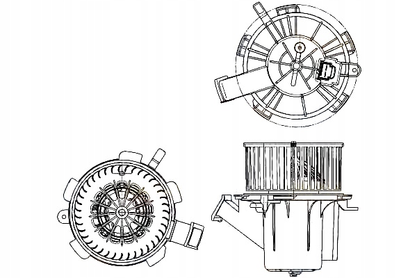 фото №2, Hella вентилятор повітродувка hella 4518301600 4518300