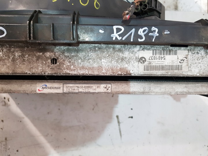 фото №10, Комплект радиатор вентилятор 7801993 bmw e87 e90 e91 2.0d