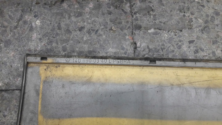 фото №9, 1406900340 планка дверь левый перед mercedes w140