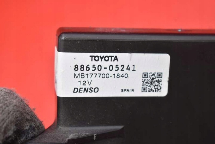 фото №6, Блок керування модуль кондиціонера 88650-05241 toyota avensis t27 1.8 vvti 147 km