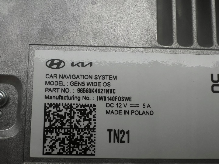 фото №16, Радіо nawiagacja дисплей hyundai kona ii 96560-k4621nvc