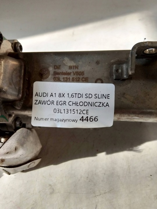 фото №11, Audi a1 8x s-line клапан egr радіатор 03l131512ce