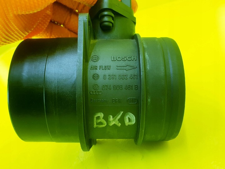 фото №3, Расходомер a4 b6 b7 t5 a6 c6 golf v 1.9 2.0tdi