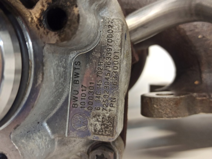 фото №8, Турбонагнетатель audi a3 8v 1.0 04c145702r