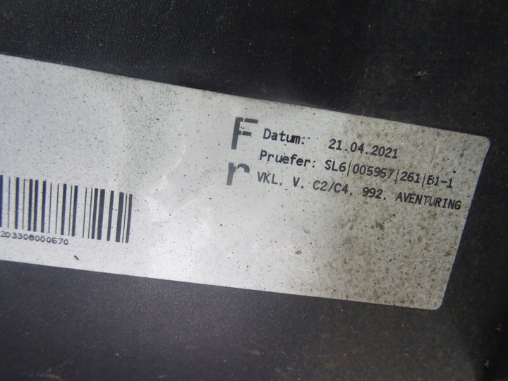 фото №15, Бампер перед porsche carrera 911 992 18- оригінал