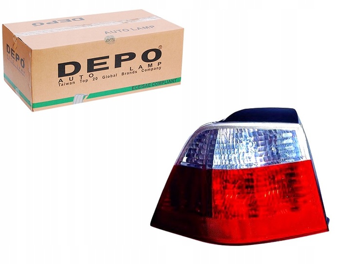 фото №14, Лампа зад задня bmw 5 e61 04-10 depo ліва