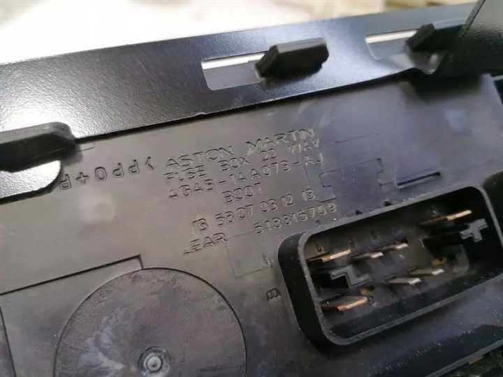 фото №12, Aston martin vantage v12 двигун ecu ed23-12a650aa контроль unit