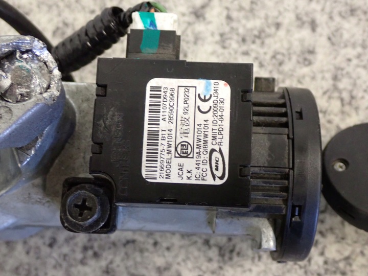 фото №8, Nissan micra k13 1.2i 10- набір стартовий комп'ютер замок запалювання