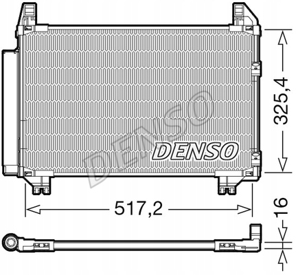 фото №10, Denso радиаторов кондиционера dcn50101