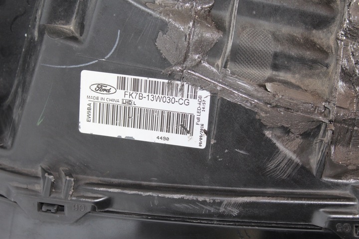фото №11, Лампа передняя перед ford edge mk2 16-18 оригинал fk7b-13w030-cg