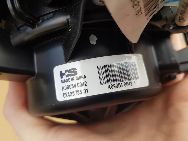 фото №11, Воздуходувка воздуховод + резистор opel insignia a / проверенная европейская