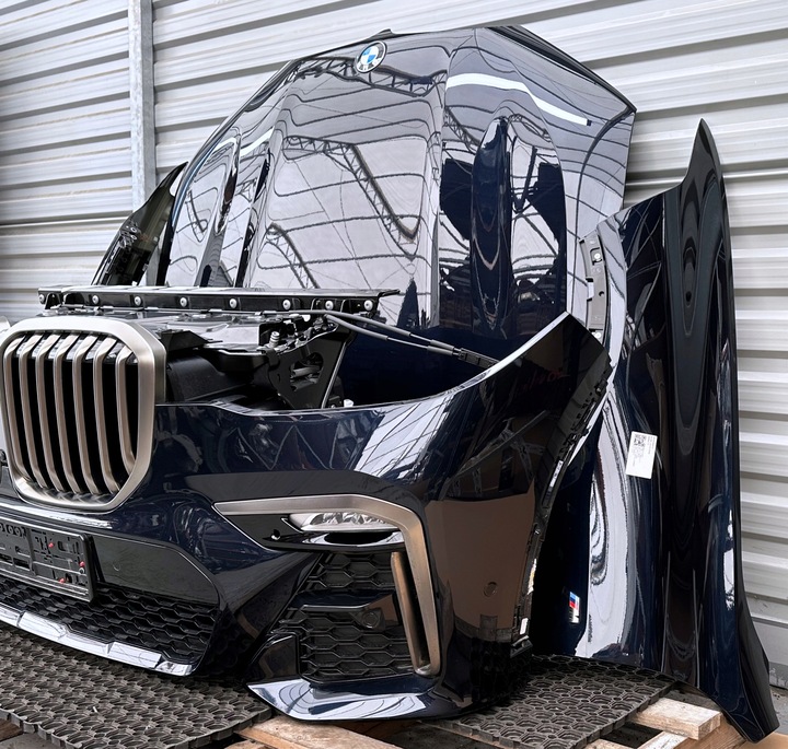 фото №7, Bmw x7 g07 перед капот бампер крила pas радіатор м-пакет m50i 416