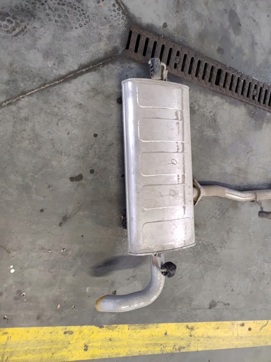 фото №10, Hyundai tucson iv 21- глушитель труба выхлоп средний конечный 2.5 usa 4x4