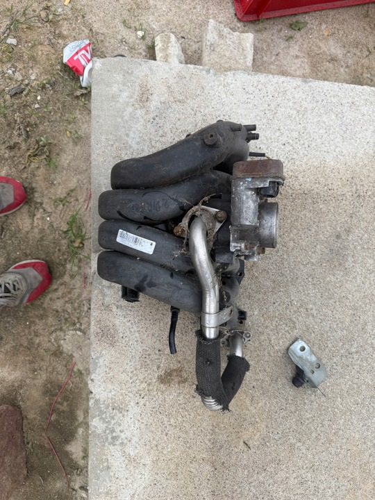 фото №1, Колектор всмоктуючий 55354092 zafira b vectra c signum 2.2 direct 155km z22yh