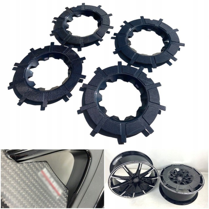 фото №1, Колпаки mercedes w463a r22 r23 r24 карбон