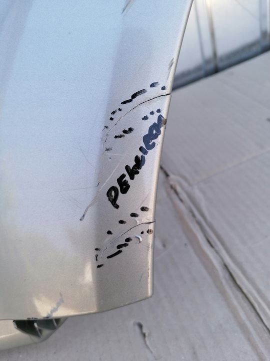 фото №4, Крыло левый перед renault scenic ii 2 рестайлинг