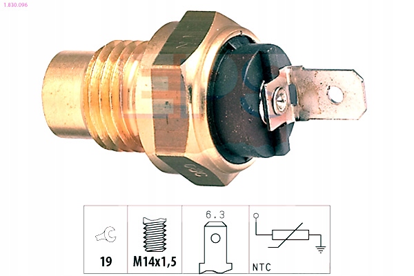 фото №2, Датчик температури води alfa romeo eps