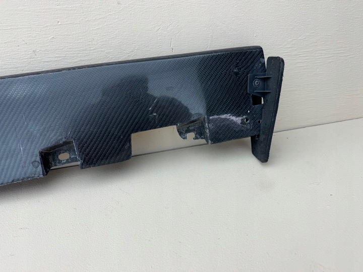 фото №6, Ford mustang vi mk6 gt 14- планка пороговая порог левая накладка порога карбон