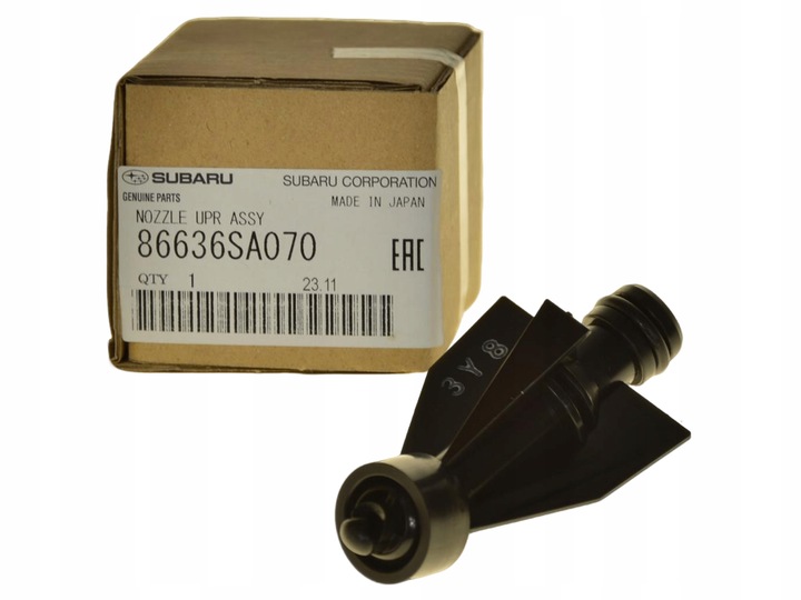 фото №1, Насадка склоомивача фара 86636sa070 оригінальний номер subaru forester