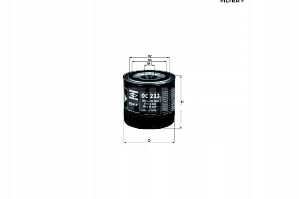 фото №2, Фильтр масла aixam купе crossover jeep cherokee cj