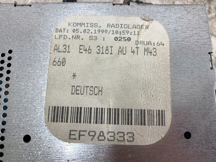 фото №7, Радіо philips bmw оригінальний номер 65.12 - 8383147