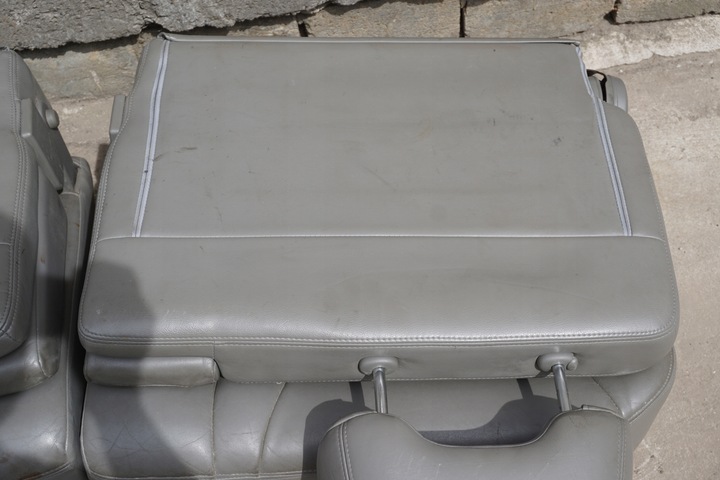 фото №14, Nissan patrol диван сиденье зад кожа 5d комплект gr y61