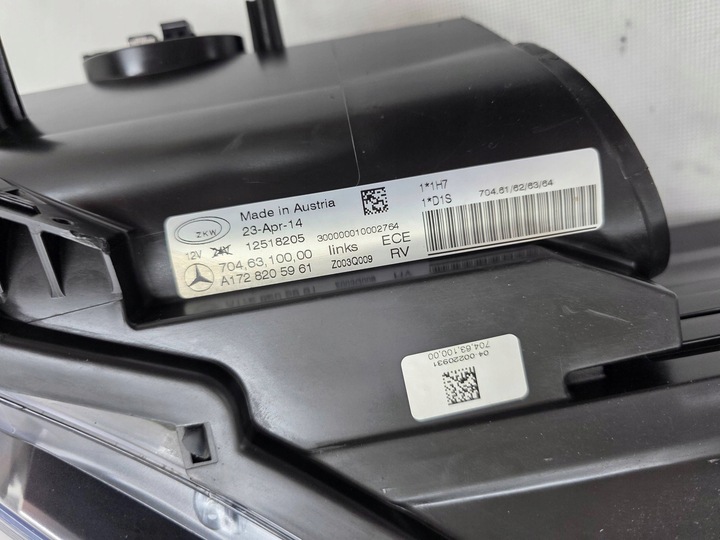 фото №8, Mercedes slk w172 amg лампа перед передняя левая ксенон европа a1728205961