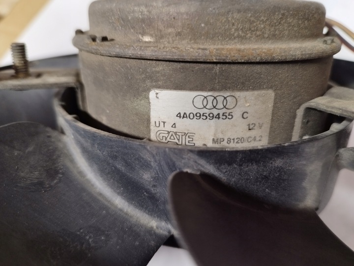 фото №12, Audi 80 b4 2.0 вентилятор радіатор 4a0959455c