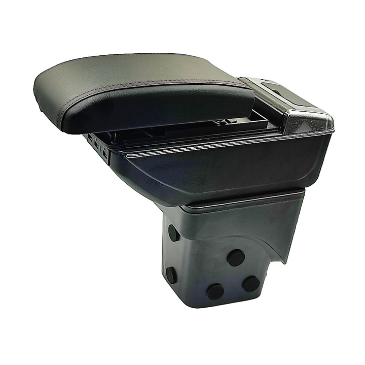 фото №8, Підлокітник ford focus 2 mk2 ii 2004-2011 з usb з чорна nicią + безкоштовно