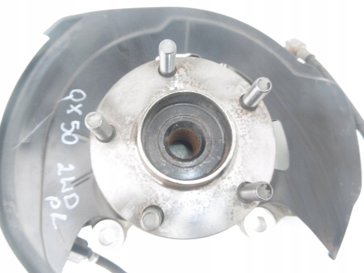 фото №5, Поворотный кулак ступица левый перед 2wd infiniti qx50