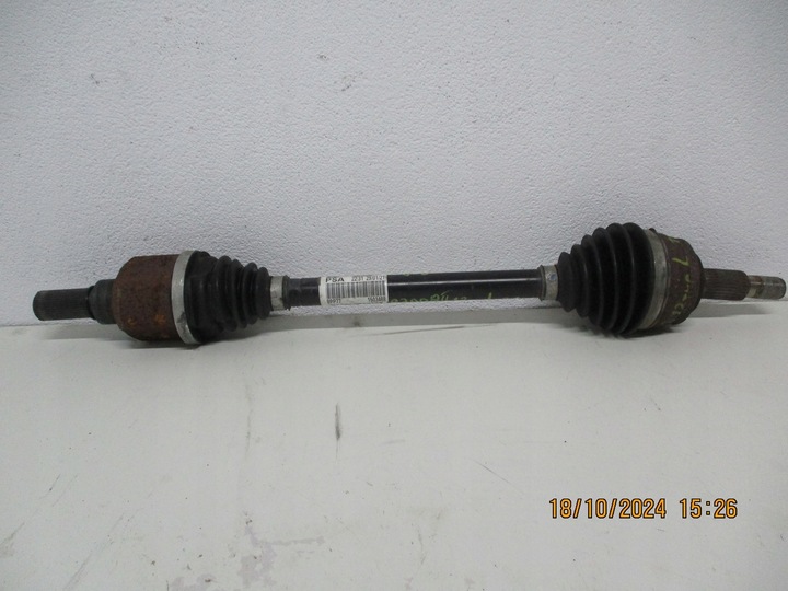 фото №1, Полуось левая peugeot 3008 ii 9808771480