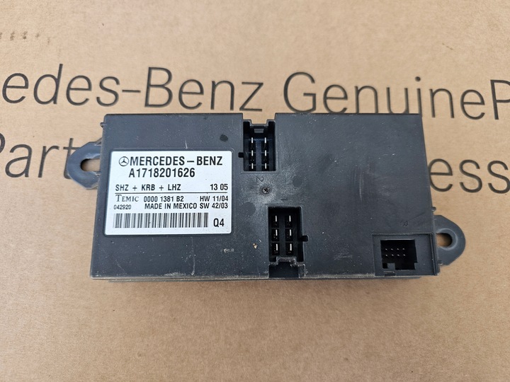 фото №1, Модуль сиденья mercedes r171 slk